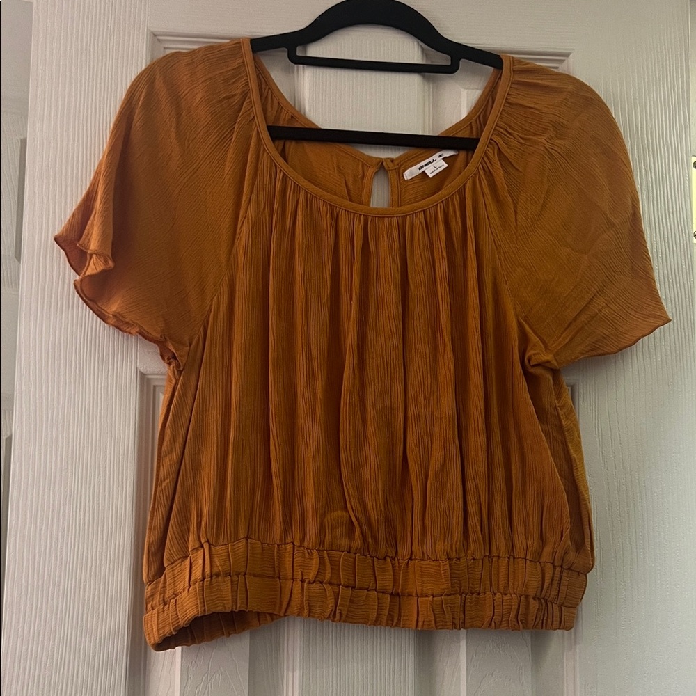 O'Neill Rust Orange Blouse